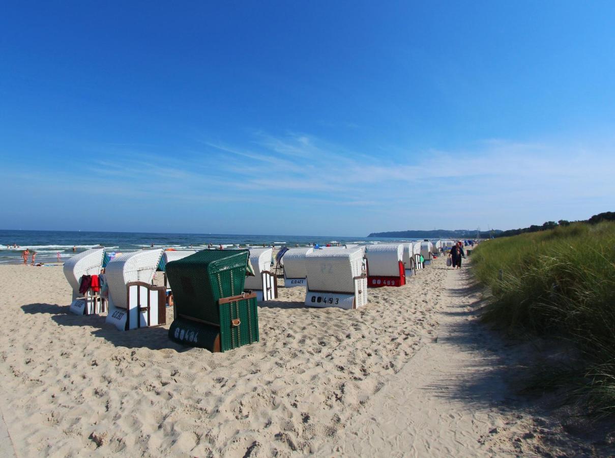 Ferienhus Baabe Fewo 01 Terrasse, Sauna- Und Schwimmbadnutzung Im Ahoi Sellin Buitenkant foto
